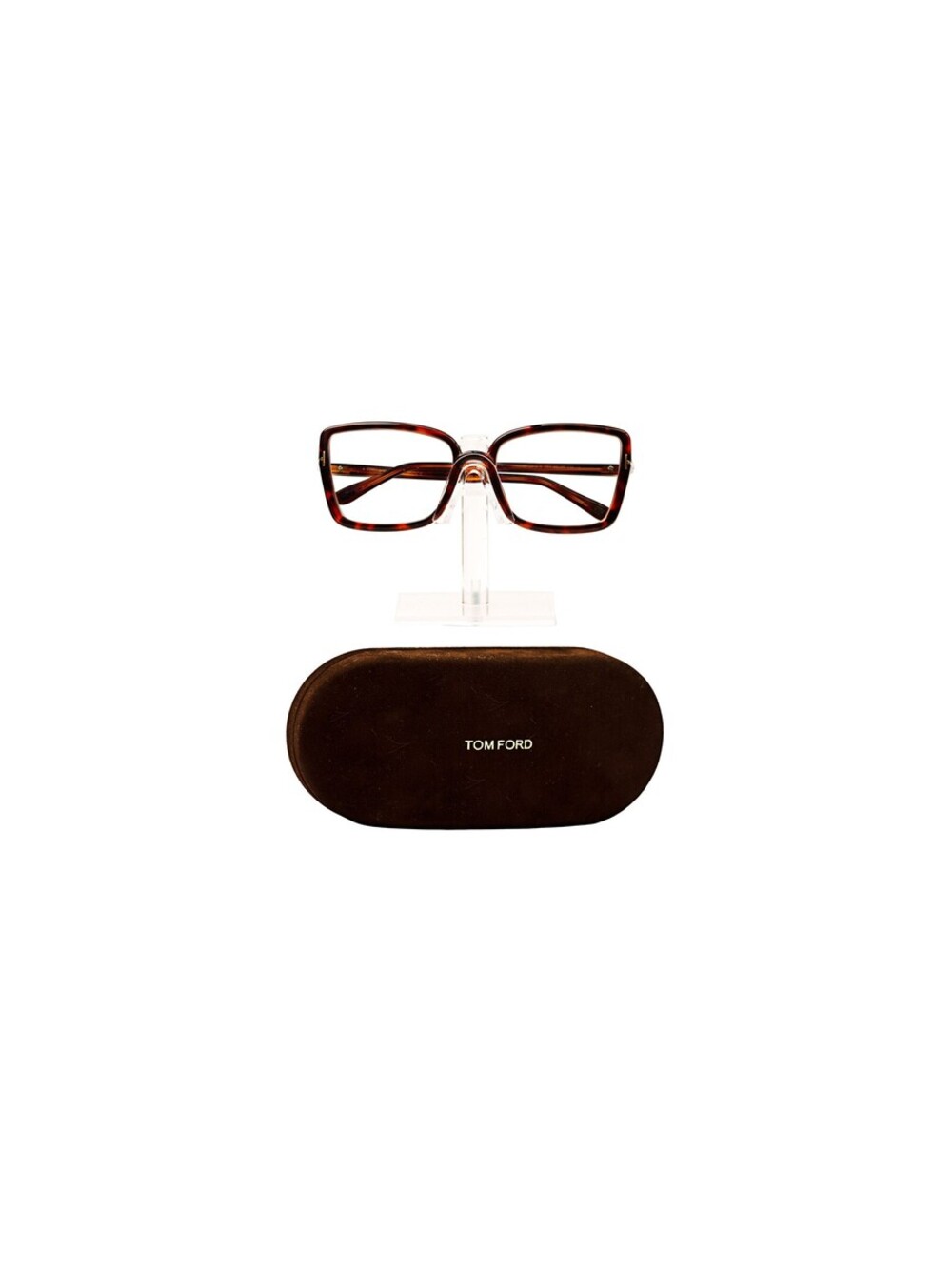 Tom Ford Bluelight Tortoise Square Brown